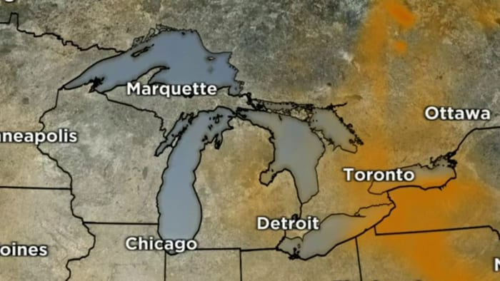 Wildfire smoke forecast Heres when air quality will improve in Metro Detroit