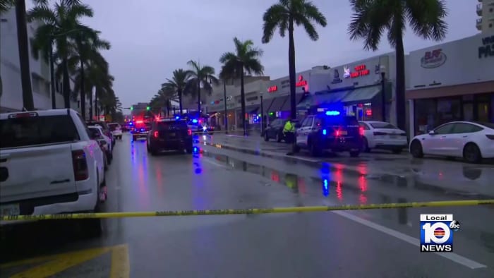 Police: 2 people injured in Miami Beach shooting that shut down Collins Avenue