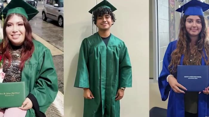 Three separate teens alone at Haven for Hope graduate from respective high schools