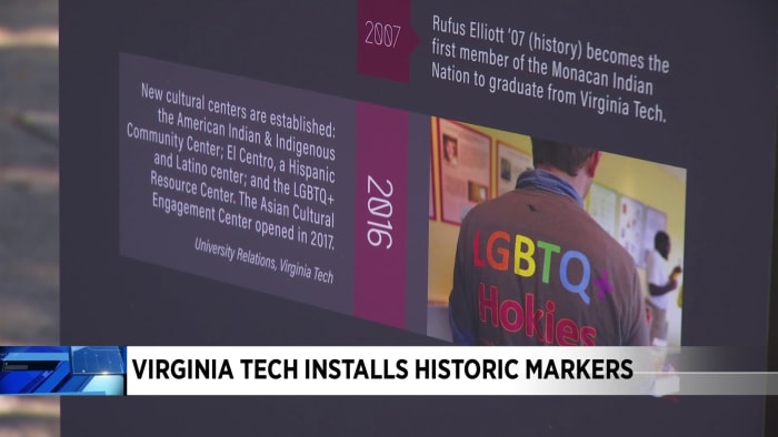 Virginia Tech historical markers shine light on untold stories from the past