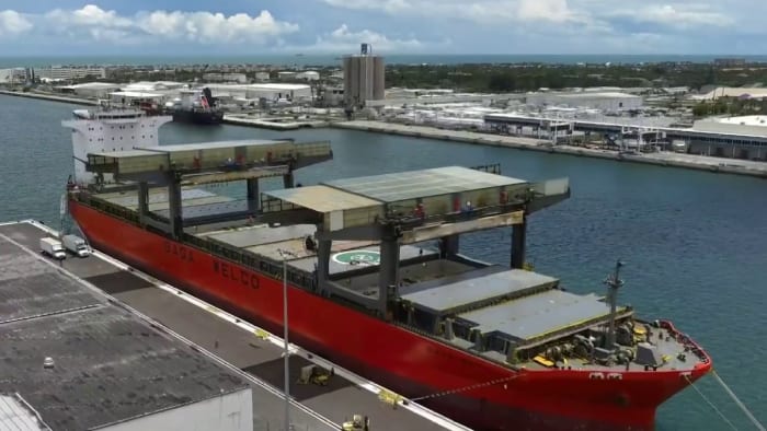 ‘A new chapter for our port:’ Port Canaveral opens renovated cargo berth