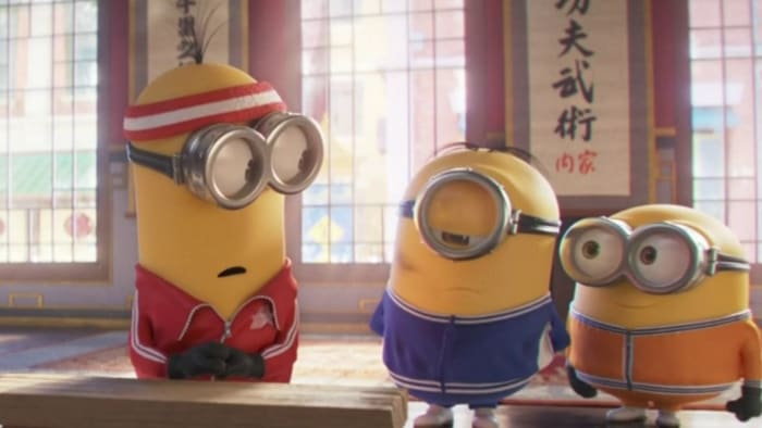 Minions: The Rise Of Gru Threatening GIF