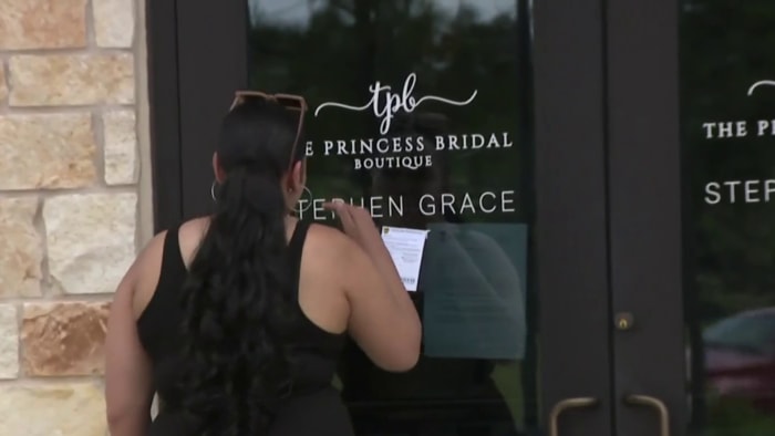 More soontobe brides stuck in limbo after bridal boutique closes attorney shares input about legal options
