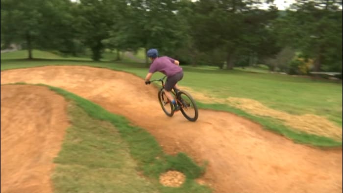Bicyclists can enjoy new thrilling course at Lynchburg s pump track