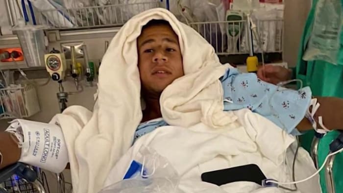 UCF student returns home after Volusia County shark attack UCF student returns home after Volusia County shark attack