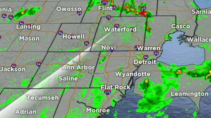 Here is your Metro Detroit storm timeline for Saturday, Sunday