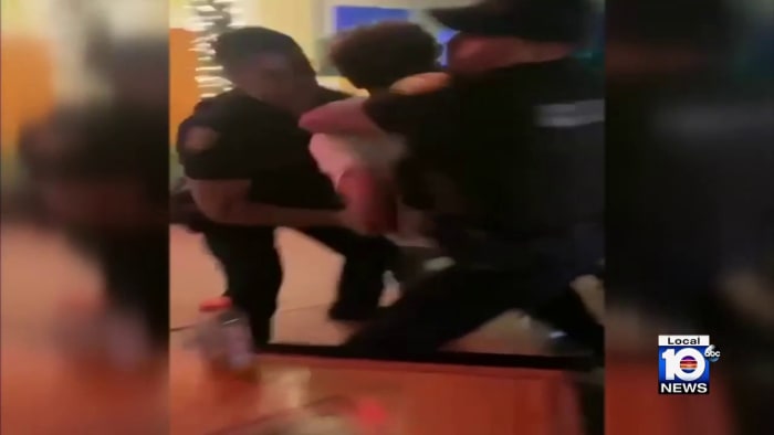 Video captures Miami Beach police takedown; suspect says cops were in the wrong