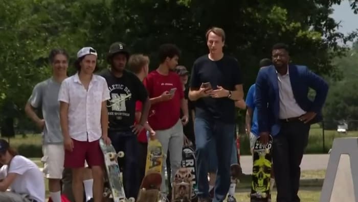 Tony Hawk’s mission to get kids skateboarding in Detroit is paying off