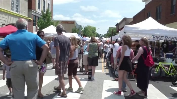 Main Street Festival 2019 kicks off in downtown Franklin