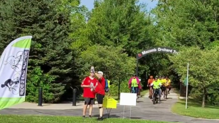 Ride 2 End Suicide in Macomb County supports prevention awareness