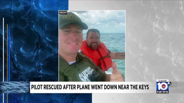 Pilot rescued from water after plane goes down off lower Florida Keys - Vimarsana News