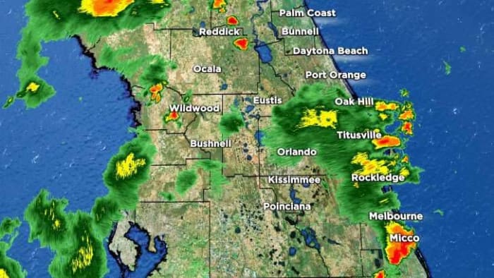 LIVE RADAR: Afternoon storms fire up in Central Florida