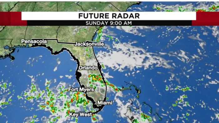 Tropical wave to bring scattered storms to Central Florida
