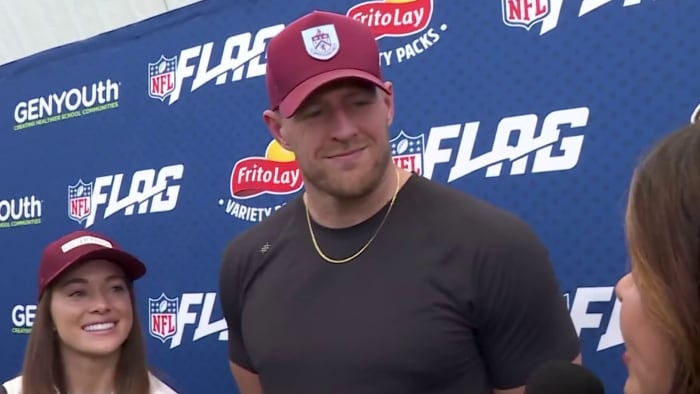 JJ Watt and Kealia Watt returned to Houston for a good cause JJ Watt and Kealia Watt returned to Houston for a good cause