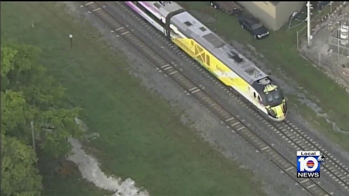 Pedestrian airlifted after being hit by Brightline train in North Miami