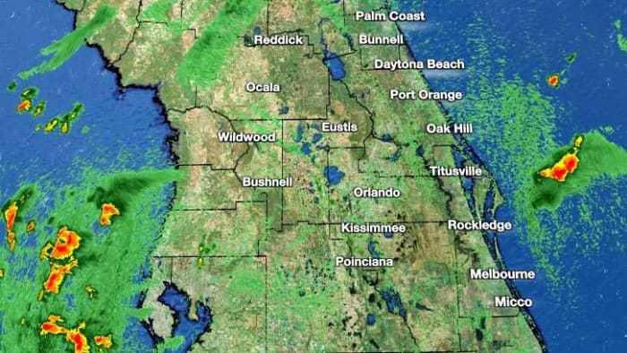 LIVE RADAR: Flood advisories as storms dump heavy rain on Central Florida