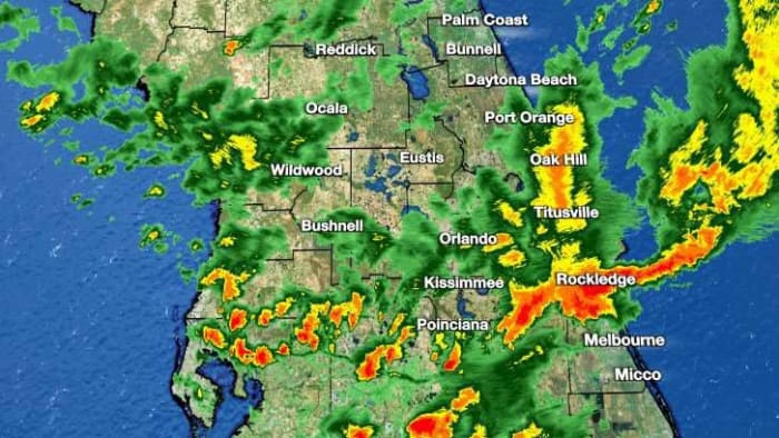 Downpours, storms get started earlier in Central Florida