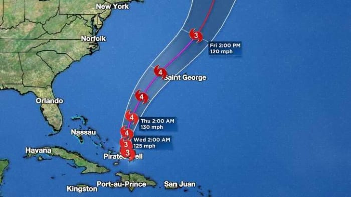 TRACK THE TROPICS: Hurricane Fiona roars over Dominican Republic after pounding Puerto Rico