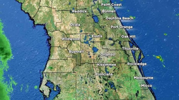TIMELINE: Storms to bring washout to Central Florida