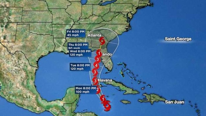 TRACK, MODELS, MORE: Tropical Storm Ian expected to strengthen, become hurricane Monday