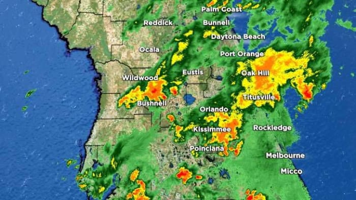 LIVE RADAR: More storms roll across Central Florida