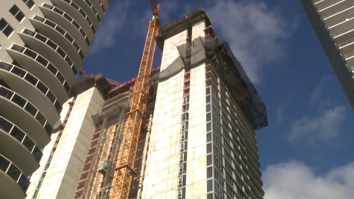 Miami commissioner aims to address legislation to increase safety of Edgewater high-rise over falling debris