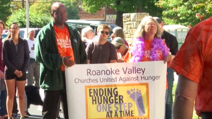 Local churches walk to end hunger in Southwest Virginia