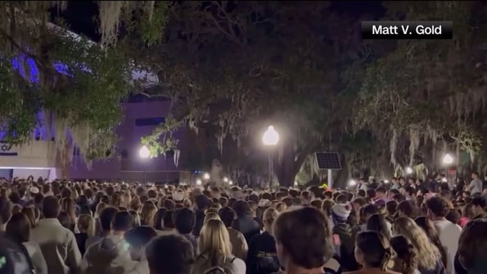 Chaos erupts at University of Florida prayer vigil for Israel after ‘misunderstood’ 911 call