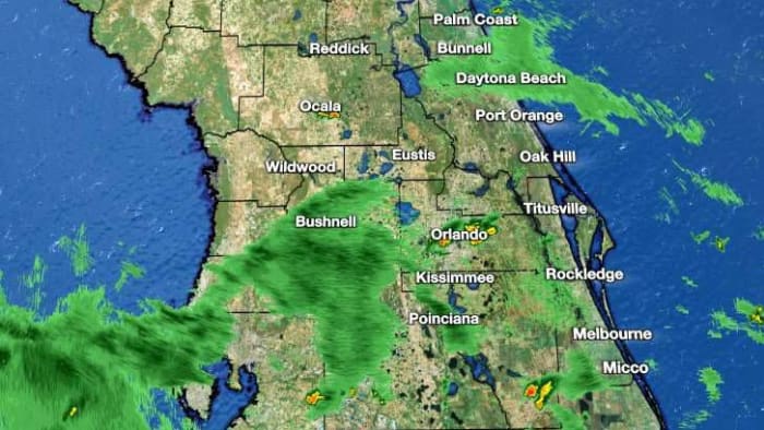 LIVE RADAR: Some storms possible as cold front moves into Central Florida