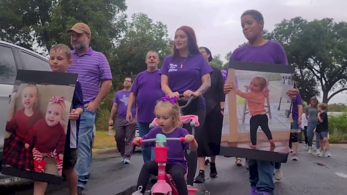 Walk for Willow Mother leads walk in honor of slain 11month old baby