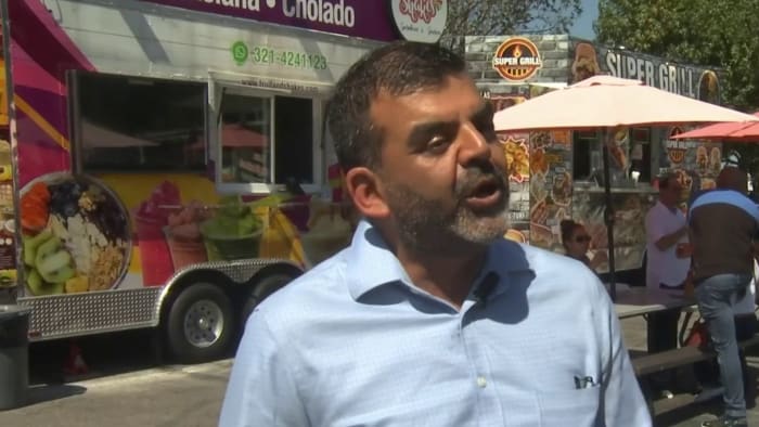 ‘A little mini-United Nations:’ Kissimmee food truck park a magnet for Hispanic business owners