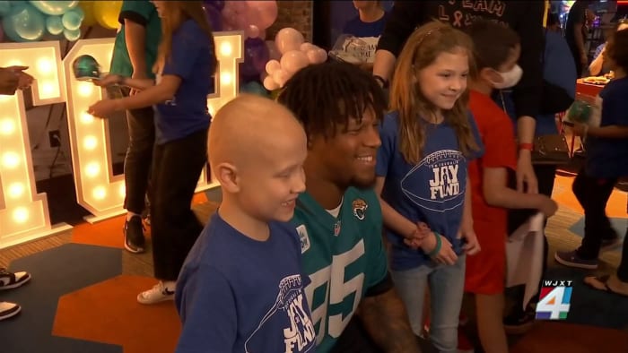 NFL Crucial Catch: Jaguars host nonprofits in night of fun for cancer survivors & families