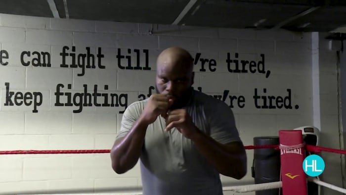 Inside the gym with UFC Fighter Derrick Lewis