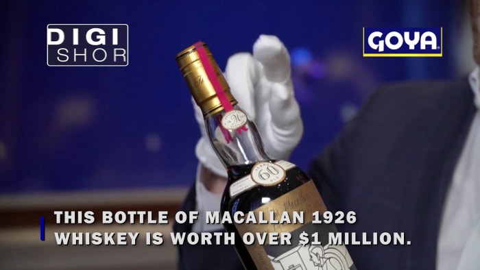 A bottle of whiskey is ready for auction at $1 million - Vimarsana News