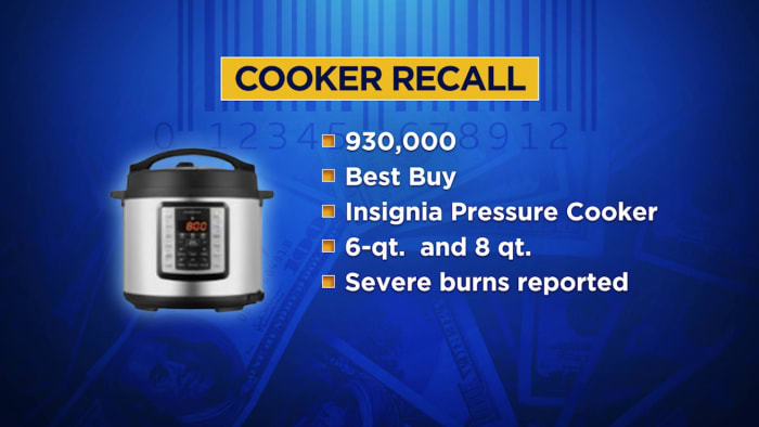 Best Buy - Best Buy is recalling certain Insignia Pressure Cookers