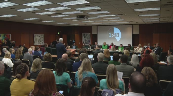 Emotional chaotic board meeting at Michigan State University ends with same leadership in place Emotional chaotic board meeting at Michigan State University ends with same leadership in place