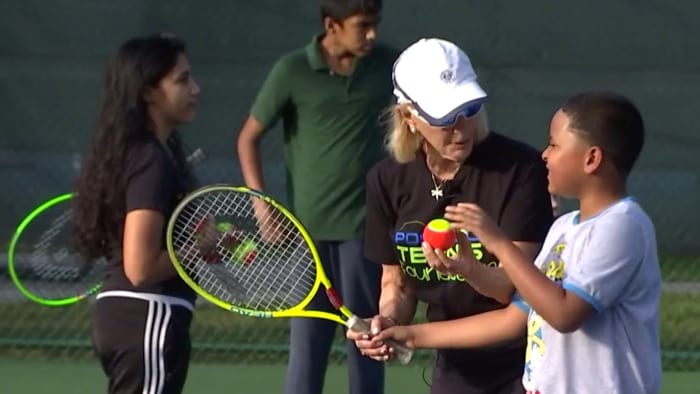 This tennis class gets results for children, young adults with special needs