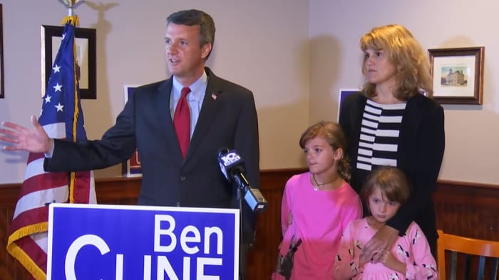 Rep Ben Cline Gives Speech After Projected 6th Congressional District Win Clipped Version 1703