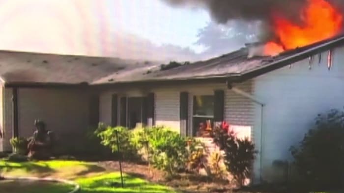 ‘I lost it all’: Fire destroys Volusia County veteran’s home, kills service dogs