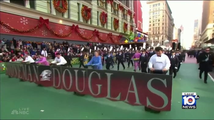Here is the moment Marjory Stoneman Douglas High School musicians made history in NYC