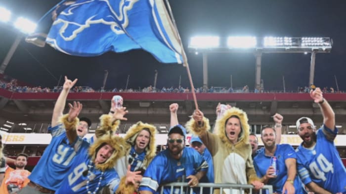 Detroit Lions fans roaring during road games help team take over opposing crowds