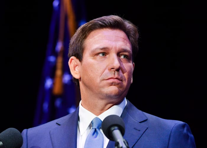 Gov. DeSantis holds news conference on Key Biscayne