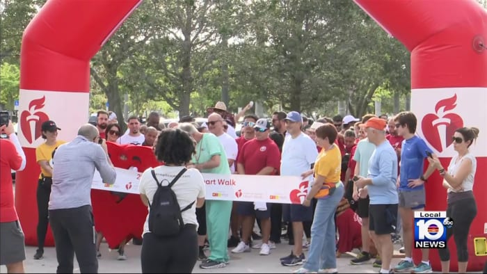 Miami-Dade Kalp Yürüyüşü, kalp sağlığı konusunda farkındalığı artırmak için binlerce kişiyi buluşturdu