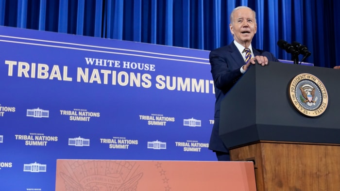 LIVE: President Biden gives remarks at Tribal Nations Summit