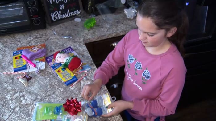 Girl battling lifelong disease donates over 100 presents to Methodist Children’s Hospital