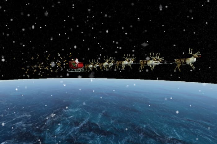 Live stream: Follow Santa across the globe with NORAD’s Santa Tracker