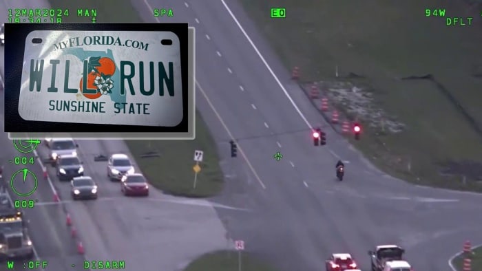 ‘Will Run:’ Video shows Florida motorcyclist weaving through I-4 traffic at 145 mph