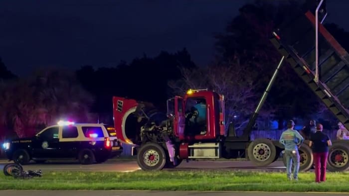 17-year-old on motorized bike killed in crash with dump truck in Flagler County thumbnail