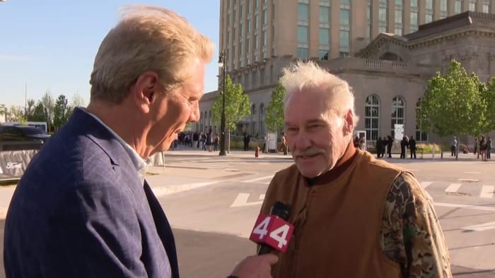 Detroit Red Wings broadcaster Mickey Redmond talks surprising contribution to Michigan Central Station