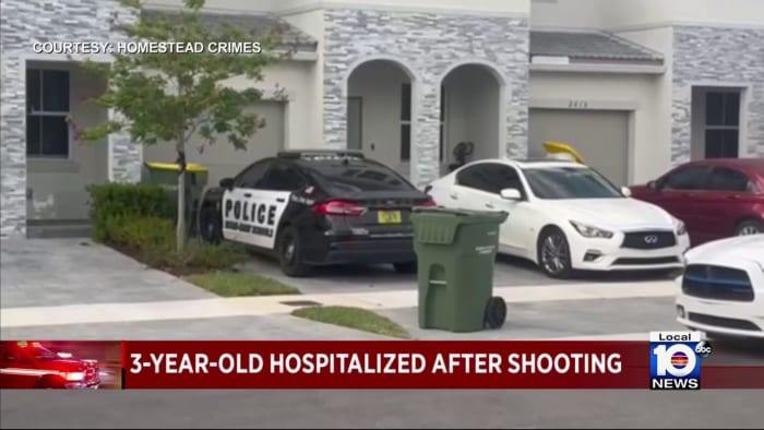 Homestead police: Shooting injures 3 year old child